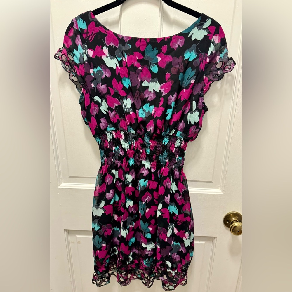 Bar III medium floral dress